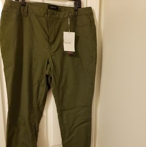 Olive green jeggings